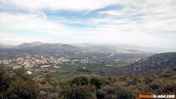 Panaroma over Asini, Drepano, Lefkakia, Kalithea and Vivari