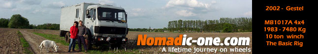 wwww.nomadic-one.com :: A long distance overland journey by 4x4 truck